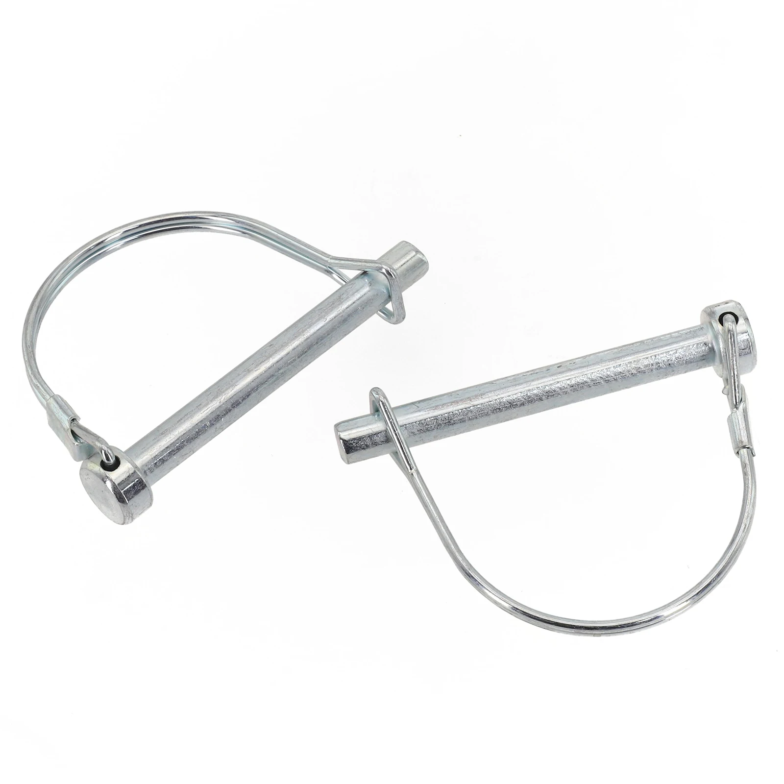 for Quick for Lock Safety Pin for Lock Metallocking Pins for Quick Lock Silver Trailer Coupler M8*70mm Bicycle for stroller