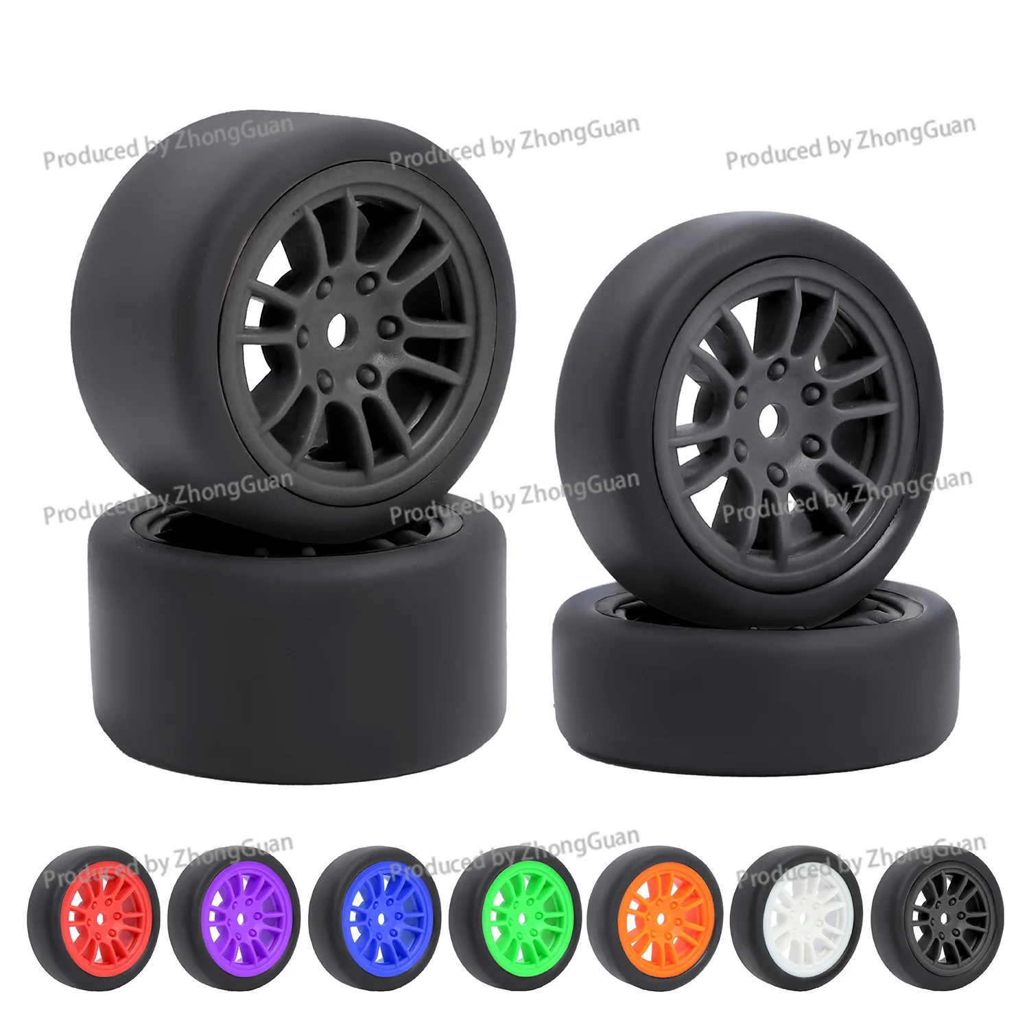 1/24 Losi Micro-b 1/28 Micro-t Weili 244016 Flat Running Drift Tire Wheel Accessories