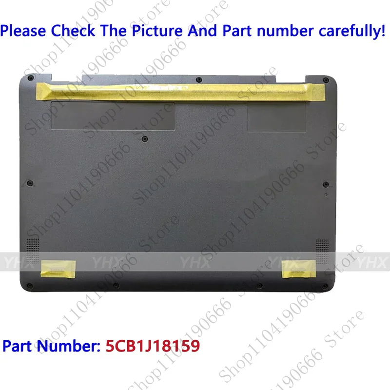 

bd New 5CB1J18159 For Lenovo 100e Chromebook Gen 4 4th Lower Bottom Case Base.