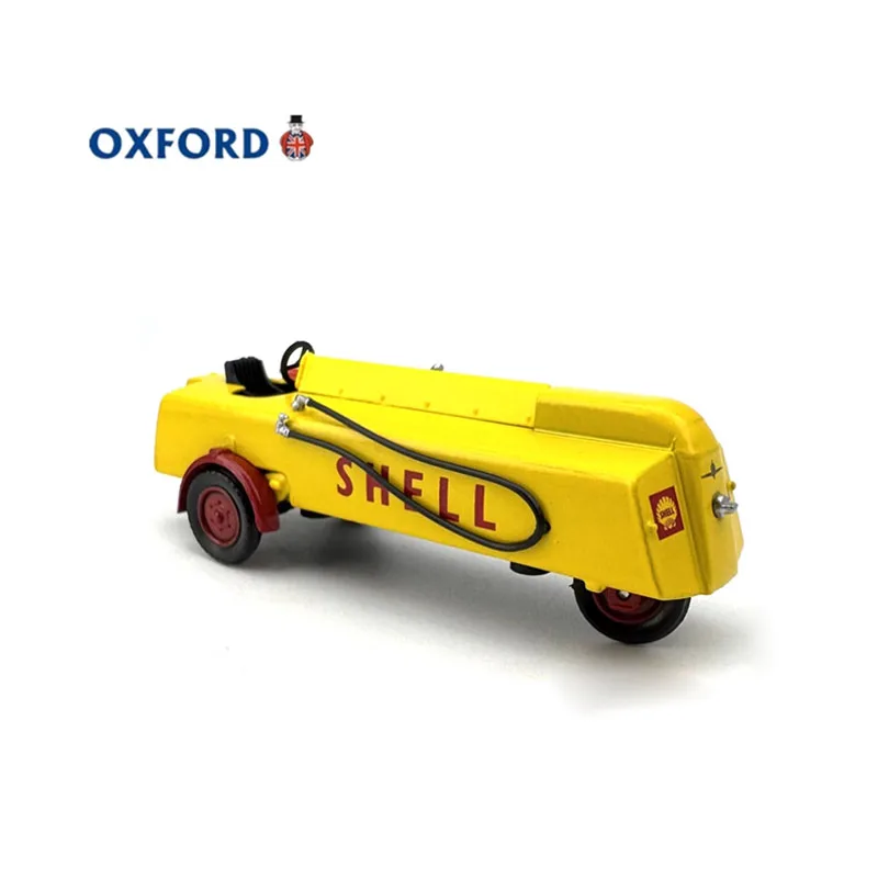 OXFORD Diecast 1:76 Scale Airport Thompson Oiler Truck Alloy Car Model Finished Product Simulation Toy Collection Static Model