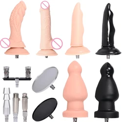 VAC-U-LOCK Dildo Premium Noiseless Sex Machine Attachment Flesh Dildo Suction Cup Love Machine,Adapter For Quick,Toys for couple