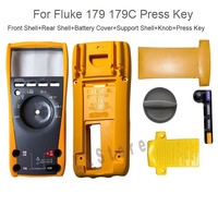 For Fluke 179 179C Multimeter Accessories Front Housing Rear Shell Battery Case Support Shell Press Key And Knob