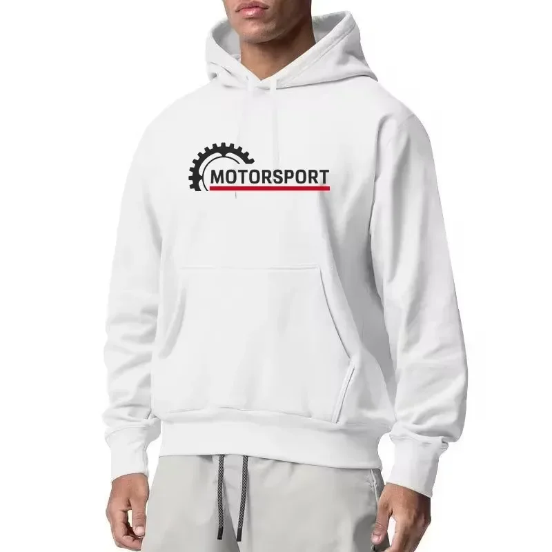 Motorsport Printed Hoodies for Teen Boys, Outdoors Loose Pullover Tops, Hip Hop Sweaters for Spring Autumn