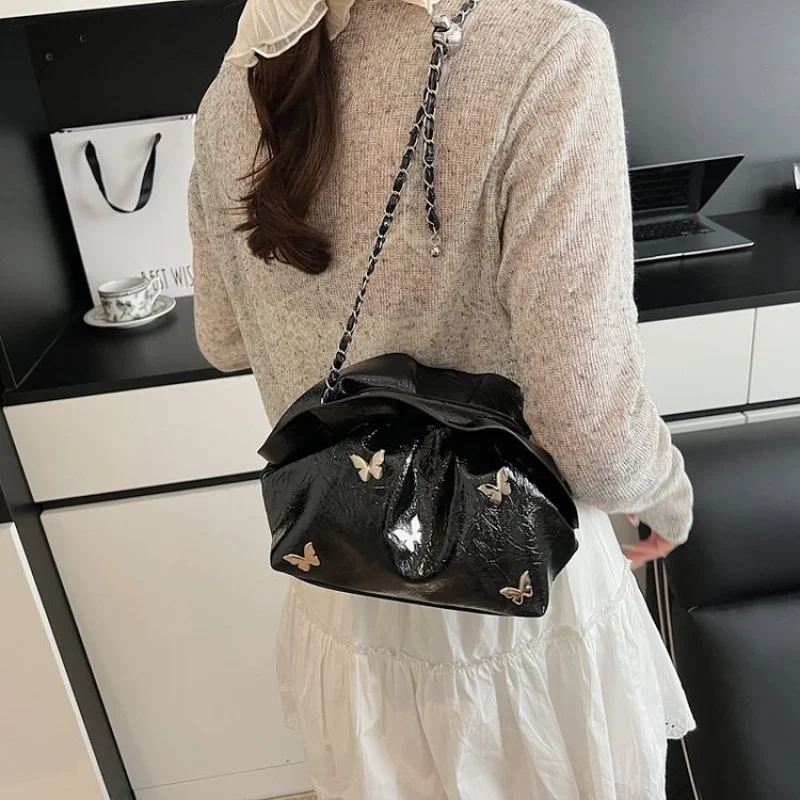 

Artisan Macrame Crossbody Bag For Women Hand Knotted Design With Fringe Details And Bohemian Chic Style
