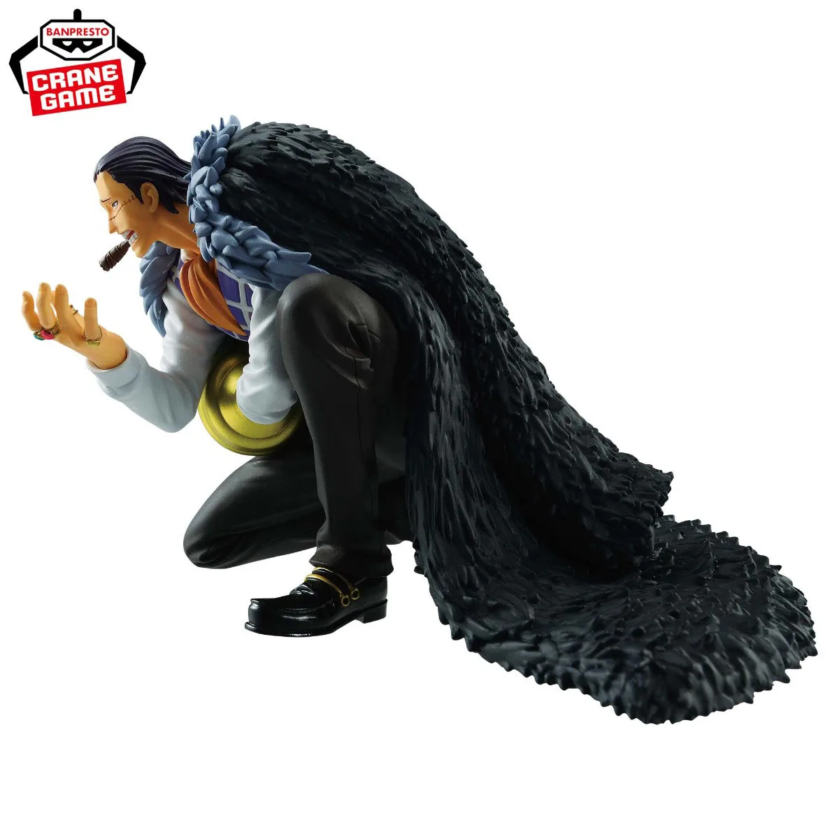 BANPRESTO  BATTLE RECORD COLLECTION ONE PIECE Sir Crocodile, MR·0 Anime Figure Action Figure Model Decoration Collection Series