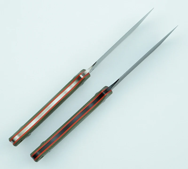 LEMIFSHE JR4110 Coltello fisso Reale DC53 Acciaio G10 Maniglia da campeggio esterna Caccia Cucina Sopravvivenza Strumento EDC multifunzionale