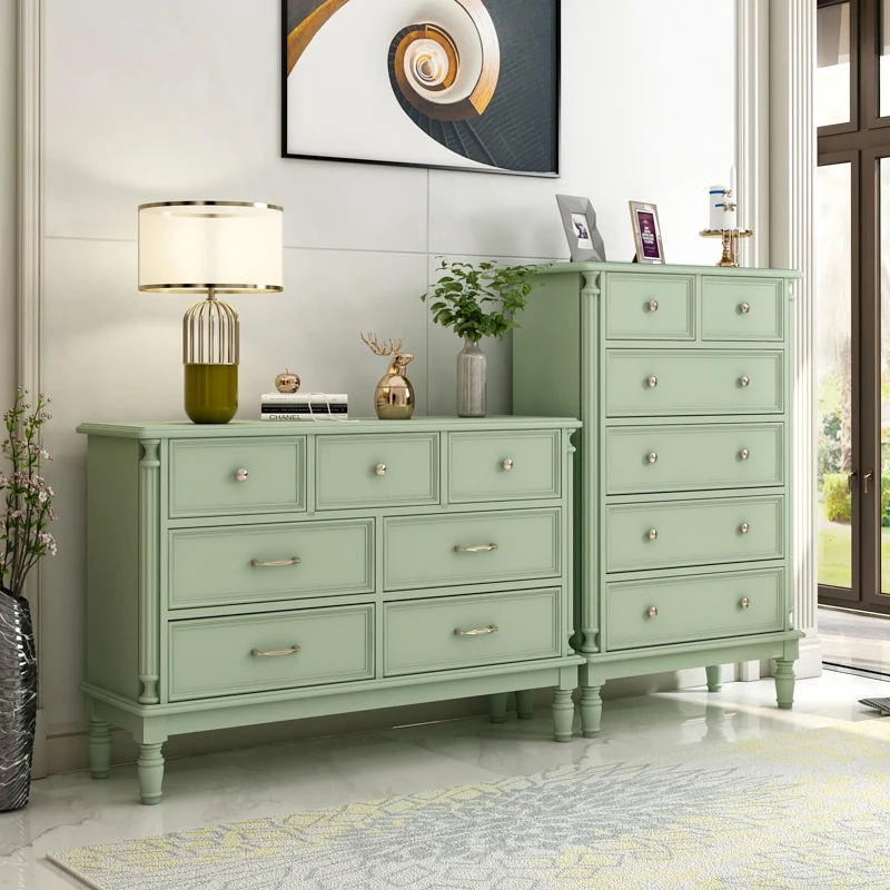 

Classic Green Living Room Cabinets Decor Nordic Solid Wood Living Room Cabinets Space Saving Armoire Rangement Home Furniture