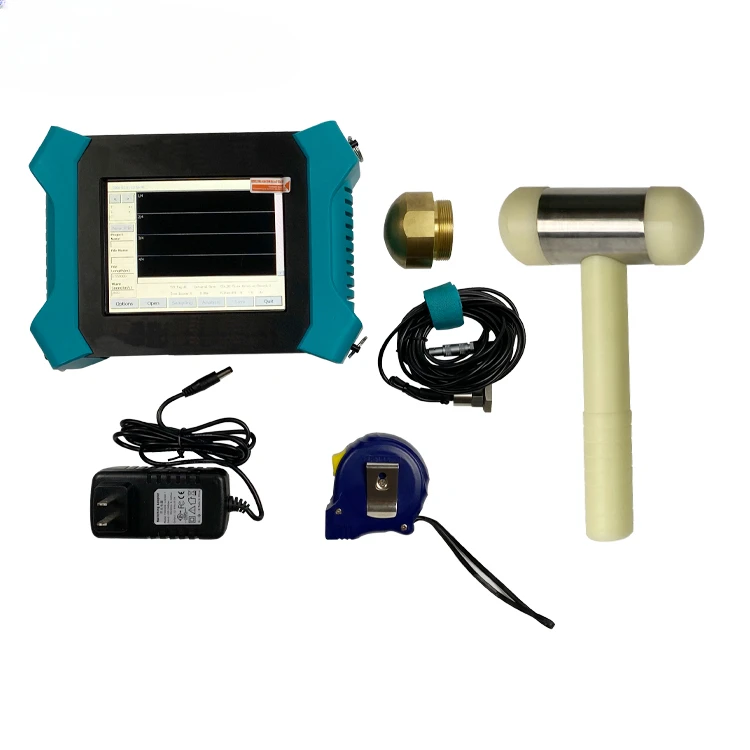 Low Strain Pile Integrated Tester for Construction Industry Area