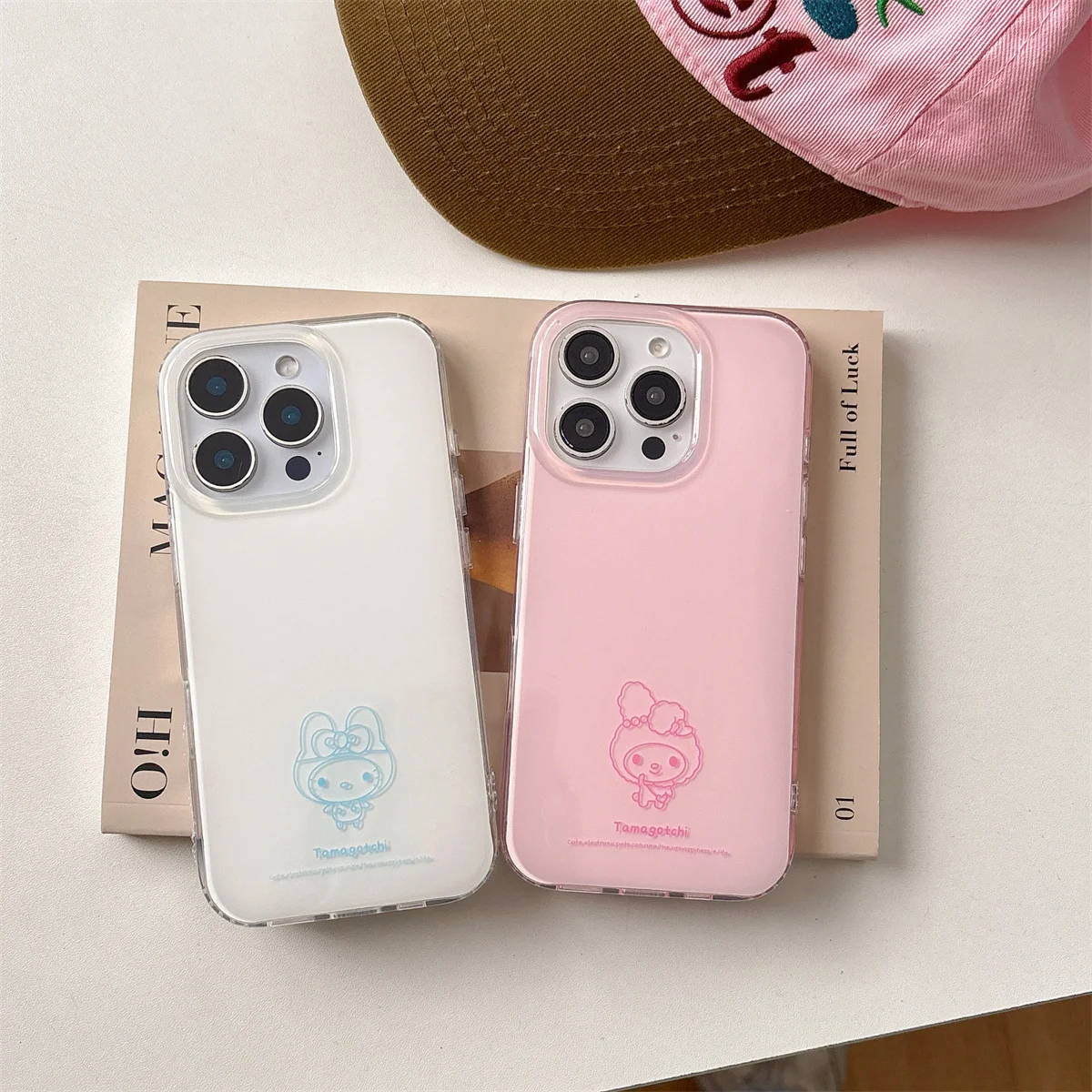 

Korean solid-color line Melody Phone Case For iPhone 16 15 14 13 Pro Max fundas iphone 15 case Protective cover 16 16promax