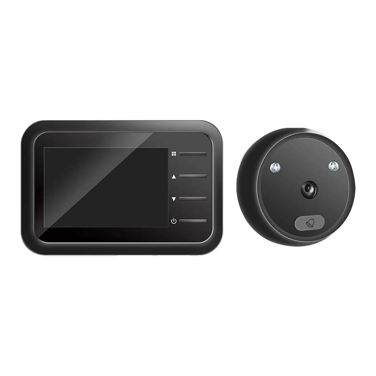 Video Doorbell Practical 120 Degree Wide Viewing Angle 3 Polyphonic Ringtones Accessories for Villa Family Factory Area Office