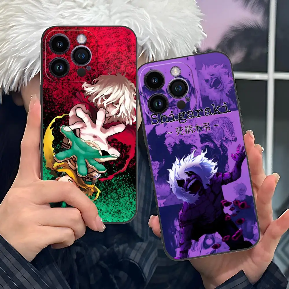 

Hero Academia Tomura Shigaraki Phone Case for iPhone 17 16 15 14 13 12 11 X XR XS 8 7 Pro Max Plus Mini Colour Protective Luxury