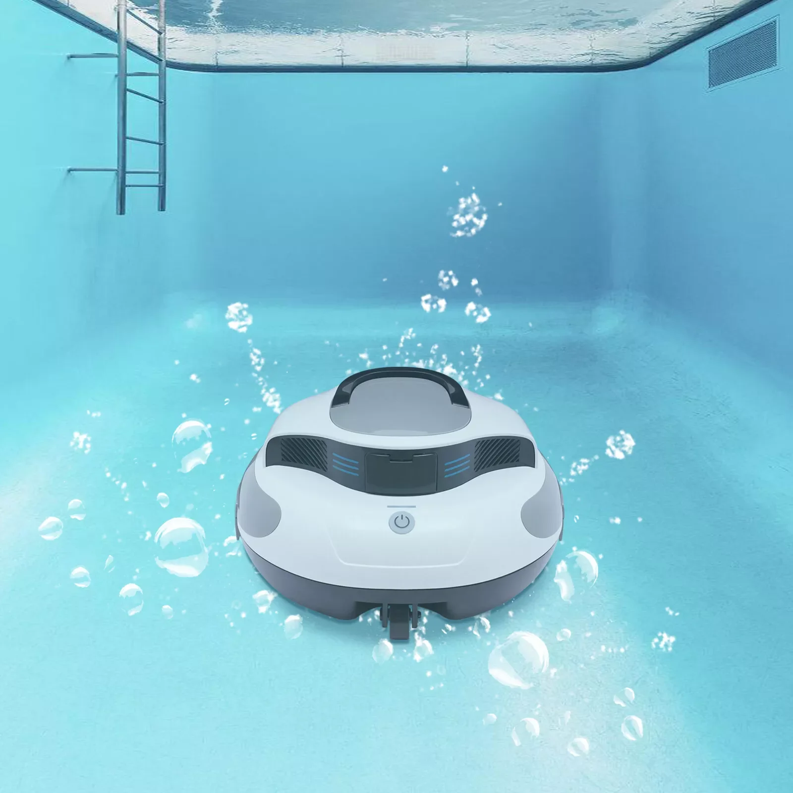 

Automatic Pool Cleaning Robot ,Above/in-Ground Cordless Robotic Vacuum Cleaner Swimming Pool Accessories