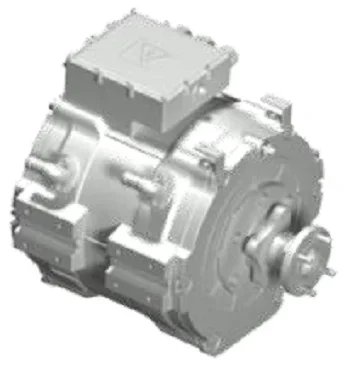 Brogen manufacture 25kw 500Nm electric motor for inflatable boat