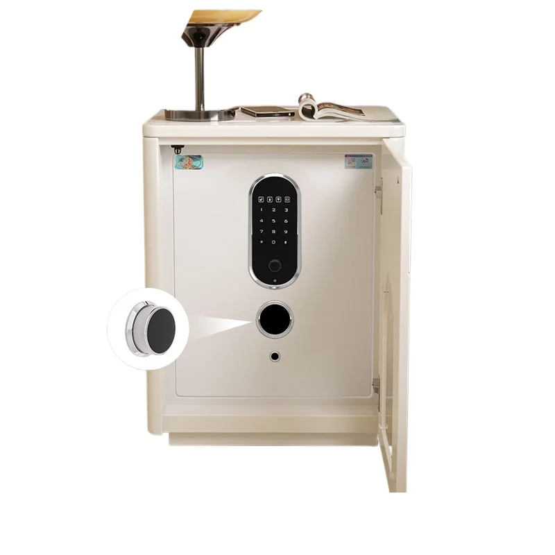 

Прикроватный сейф Бытовая противоугонная спальня Ящик для пароля по отпечатку пальца Скрытый сейф