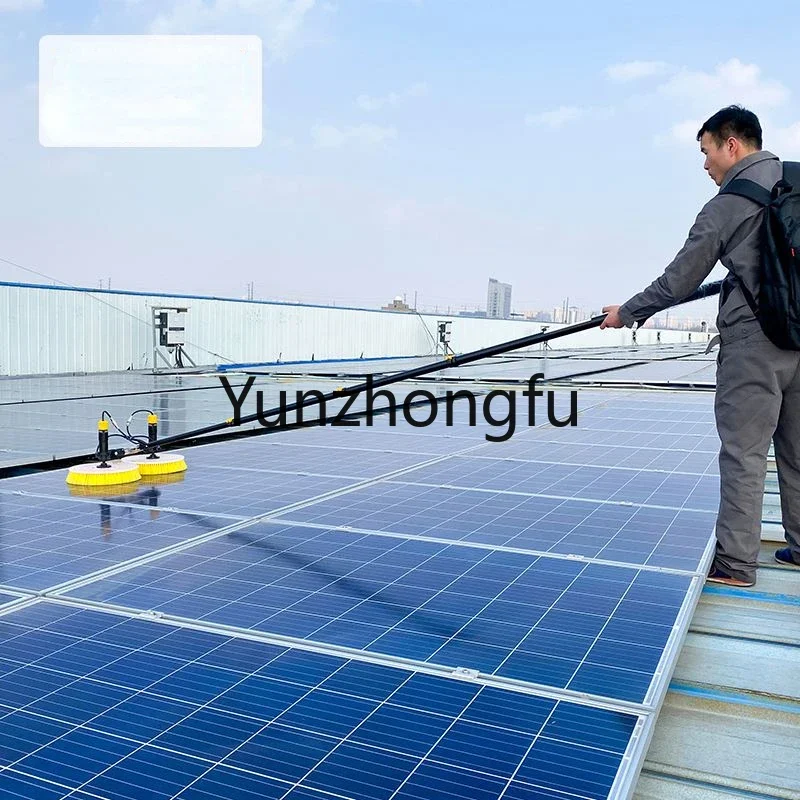 Sunnysmiler Manufacturer water robot Solar Panel Cleaning brush hot selling solar cleaner  supplier  equipment