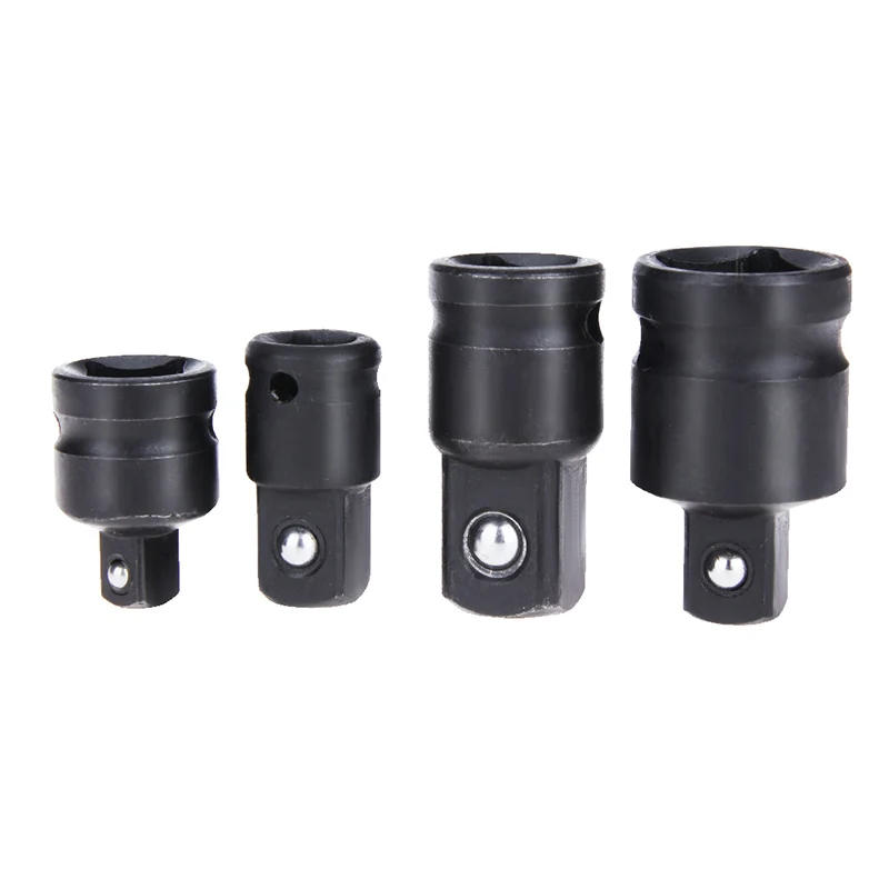 4pcs Socket Convertor Adaptor Reducer Set 1/2 To 3/8 3/8 To 1/4 3/4 To 1/2 Im/pact Drive Socket Adaptor Repair Tools