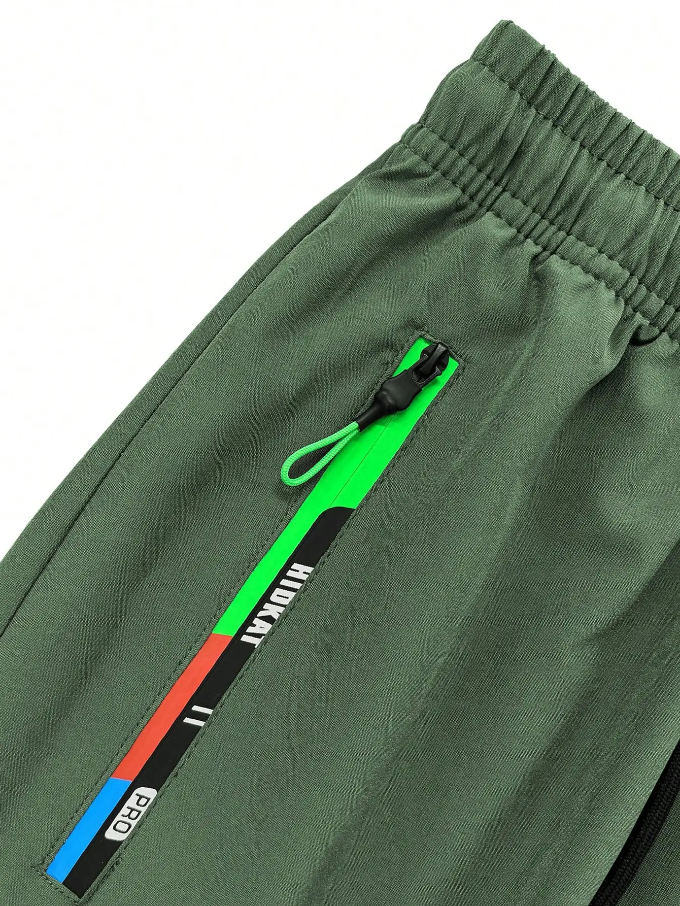 

Женские шорты-карго с неоновой молнией, с высокой талией, свободные, повседневные, летние