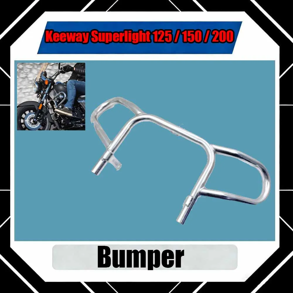 Protector de Motor para Keeway Superlight 125 / 150 / 200, Barra Protectora Anticaídas, Defensa Protectora