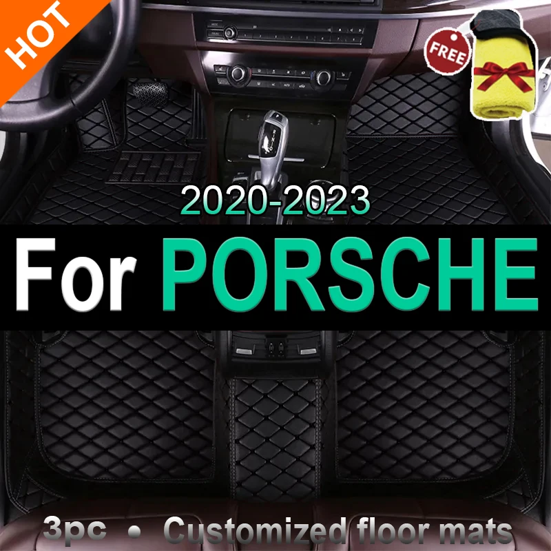 Car Floor Mats For PORSCHE 944 firebird 718 964 CARRERA 924 550 Spyder car Accessories