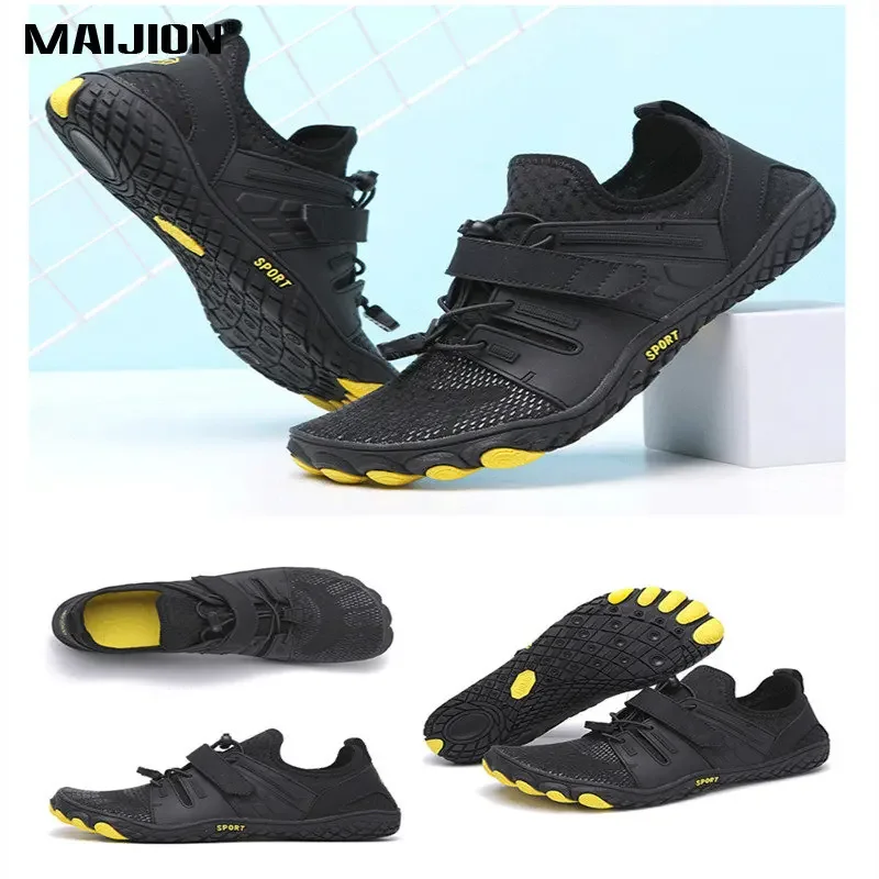 Quick-Dry Breathable Surfing Aqua Shoe Beach Seaside Trekking Wading Shoe For Men Women Antiskid Barefoot Upstream Water Shoe