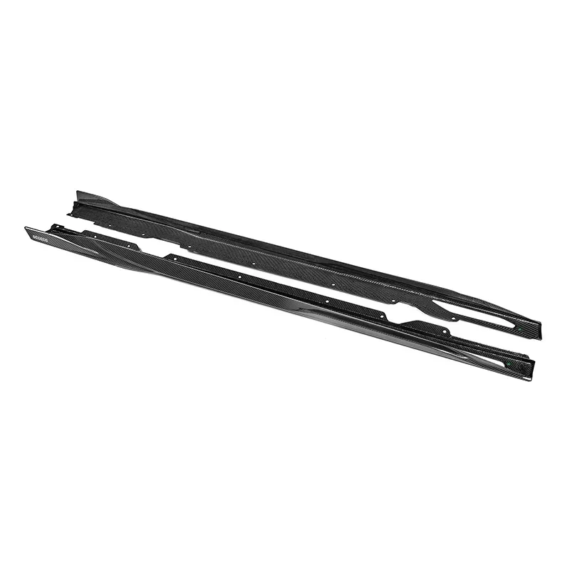 SQ style For 4 Series G26 4-Door 2021 2022 2023  Dry Carbon Fiber Front Bumper Side Skirts G26 Side Skirts