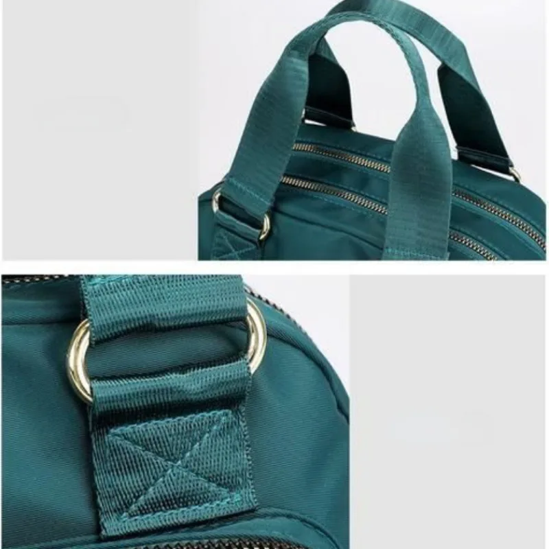 2024 New Multi Purpose Casual Cloth Bag Women's Bag Handbag Oxford Cloth Single Shoulder Bag Solid Color Crossbody Bags