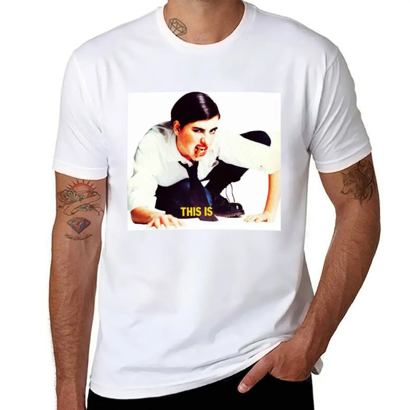 

I shirt custom I A T-Shirt print SI man SE shirt T casual L S C t A (JUSTINE) T H