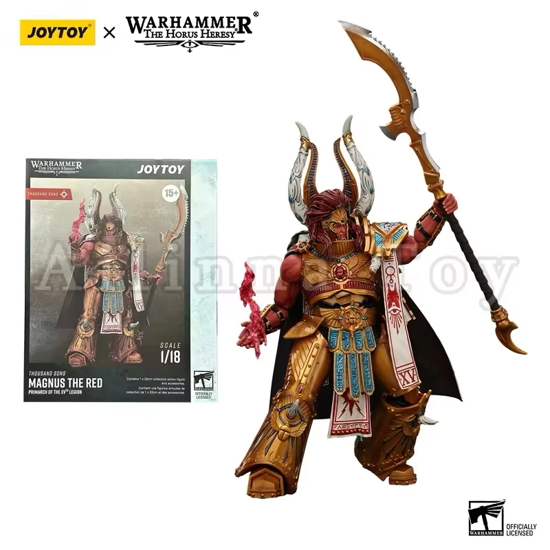 JOYTOY 1/18 Action Figures 40K The Horus Heresy Marneus Calgar Victrix Honour Guard Lieutenant Titus Anime Model For Gift