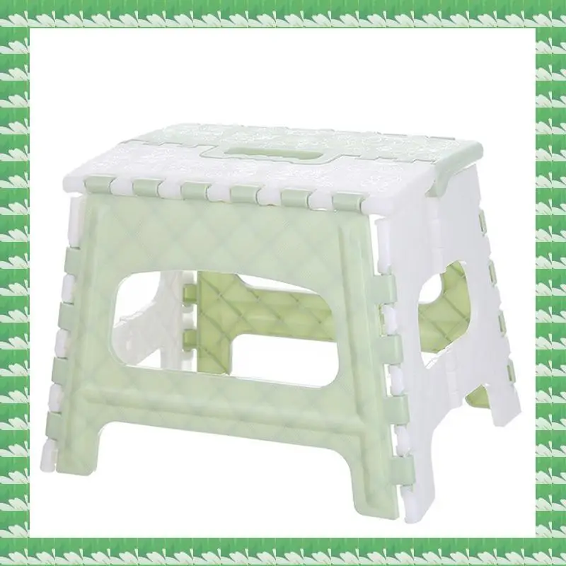 ONCE Plastic Multi Purpose Folding Step Stool Home Train Outdoor Foldable Storage