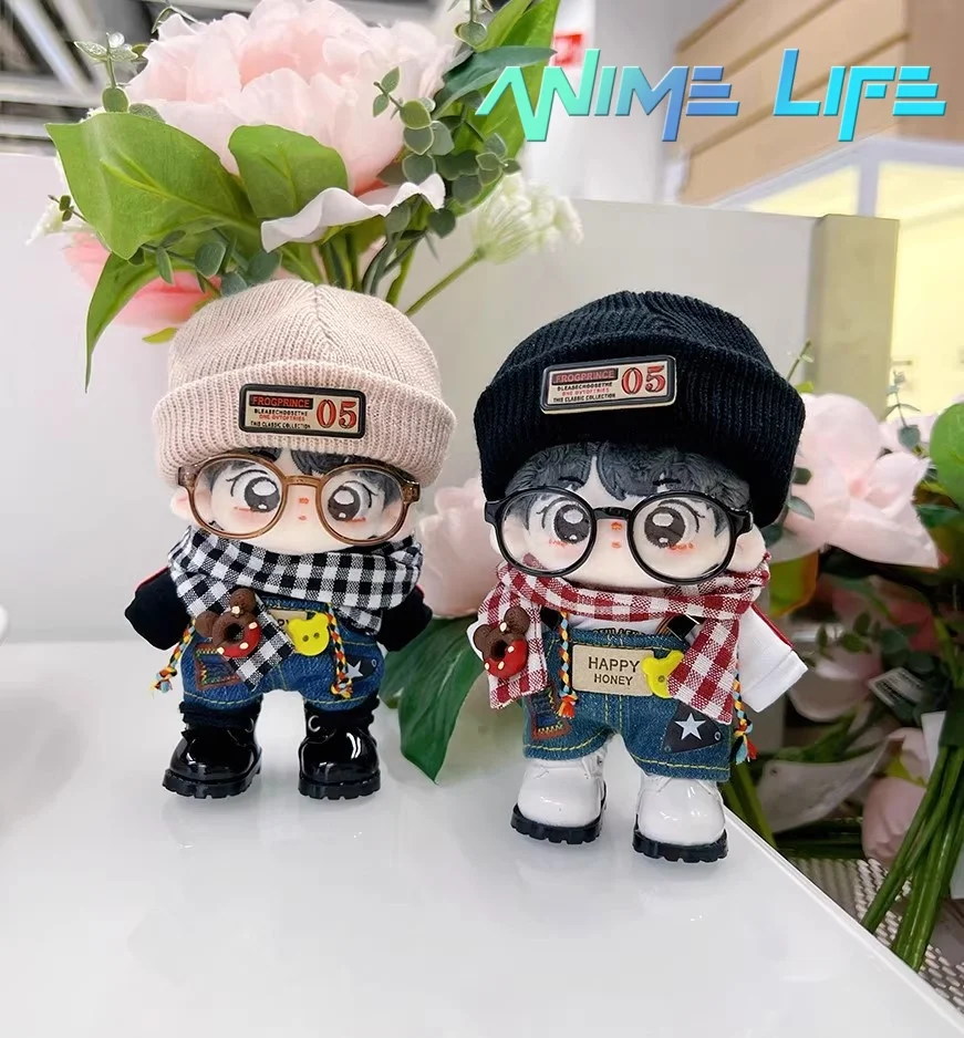 

Original Handsome Cool Boy Black White Forest Suit For 10cm Doll Toy Clothes Costume Cosplay Gift Cute Lovely HT