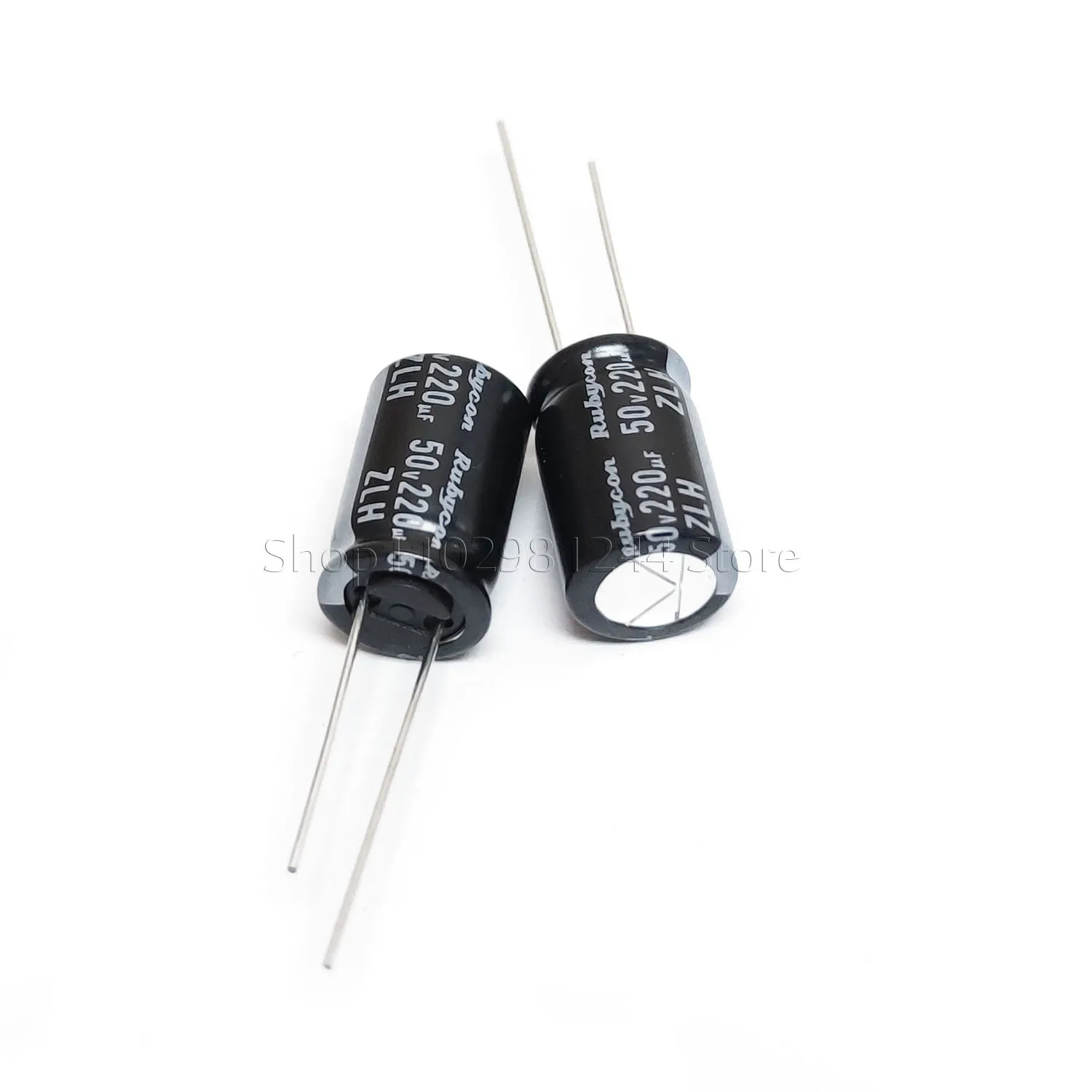 10PCS/20PCS 50V220UF ZLH 10X16 RUBYCON Original New Aluminium Electrolytic Capacitors 50ZLH220MEFC Low Impedance Long Life