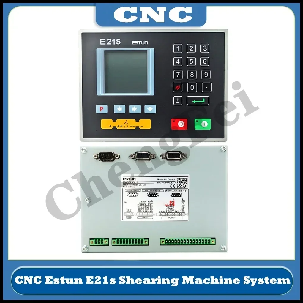 Imagem -04 - Controlador de Movimento Cnc com Display Digital Painel de Controle Codificador Sistema Cnc Estun Máquina de Corte E21 E21s