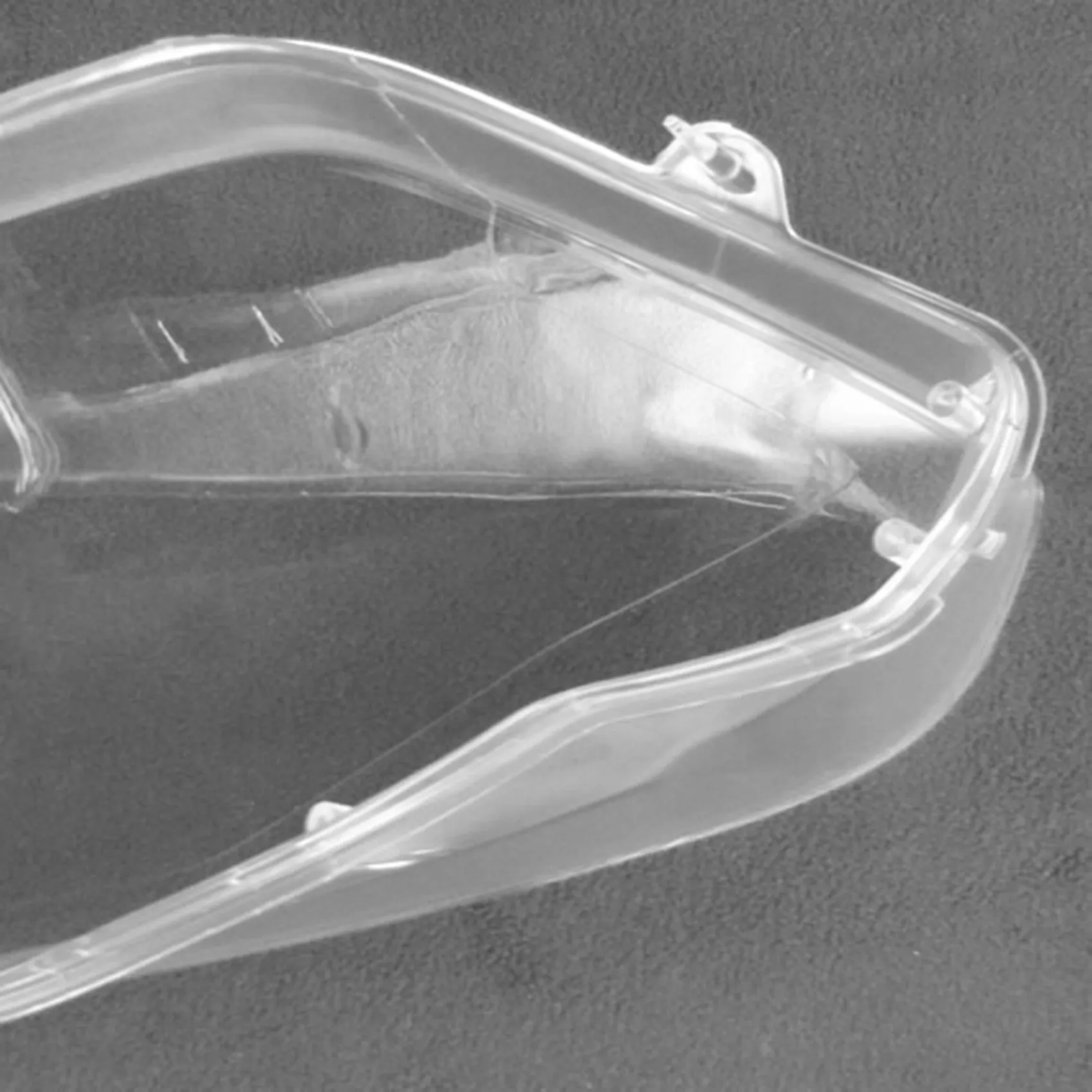 غطاء فانوس أمامي شفاف لفورد فوكس-، عاكس ضوء السيارة ، مصباح الرأس ، قناع قشرة زجاجي ، 2.