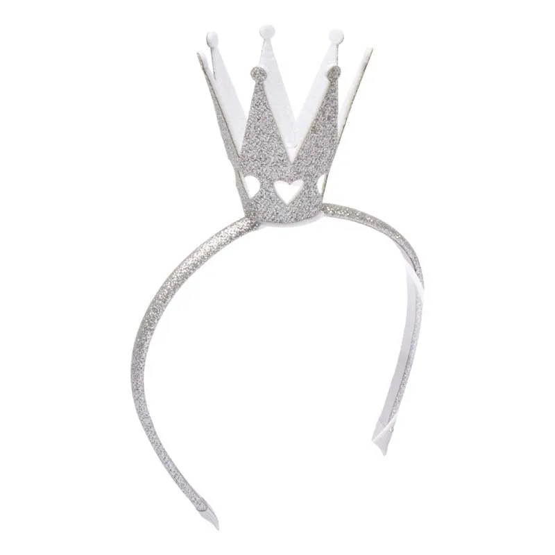 Happy Birthday Stereo Crown Girl Hollowed Out Hair Hoop Holiday Wedding Dance Children\'s Headwear Hair Accessories