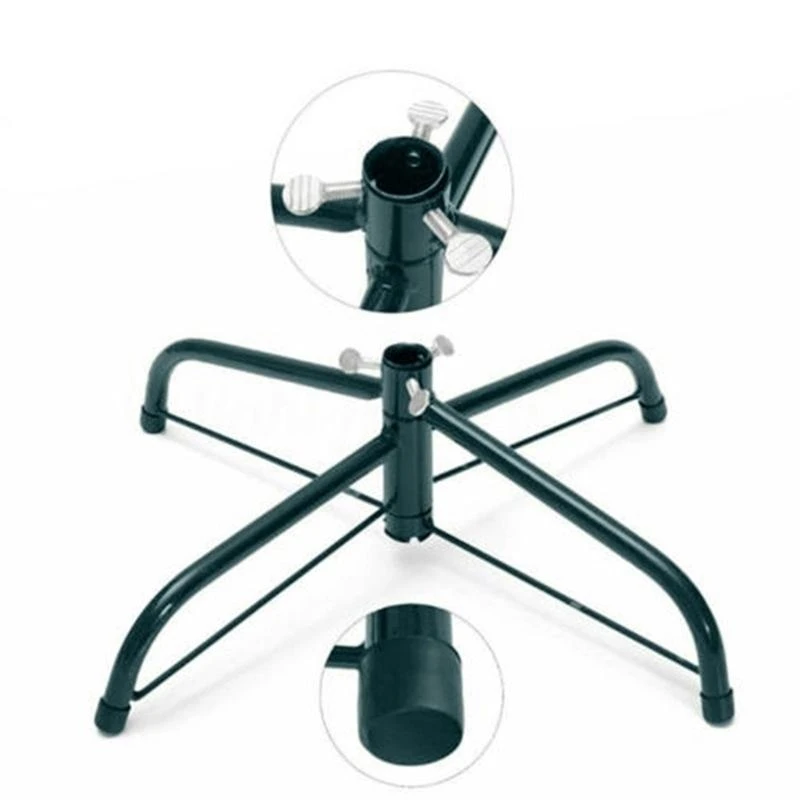 J0MC Tree Support Stand Metal Stand para Artificial Christmas Trees Store Display Tree Tree Festival Party Decoration