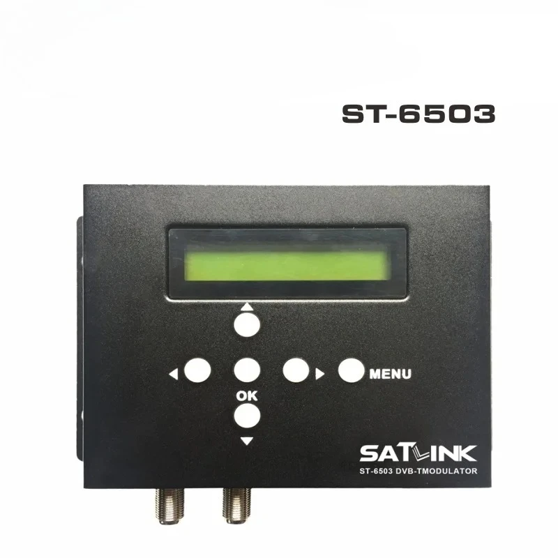 Original Satlink St-6503 Route Dvb-t Av Router Dm Modulator Dvb-t Av Digital Rf Modulator