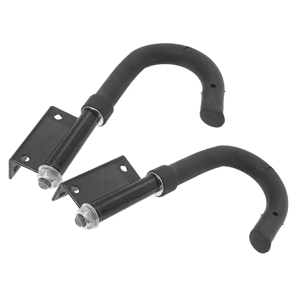 

2pcs Anti-fall Ladder Hooks Metal Wall Mountable Heavy Duty Extension Accessories for Roof Rack Outdoor Construction Tools