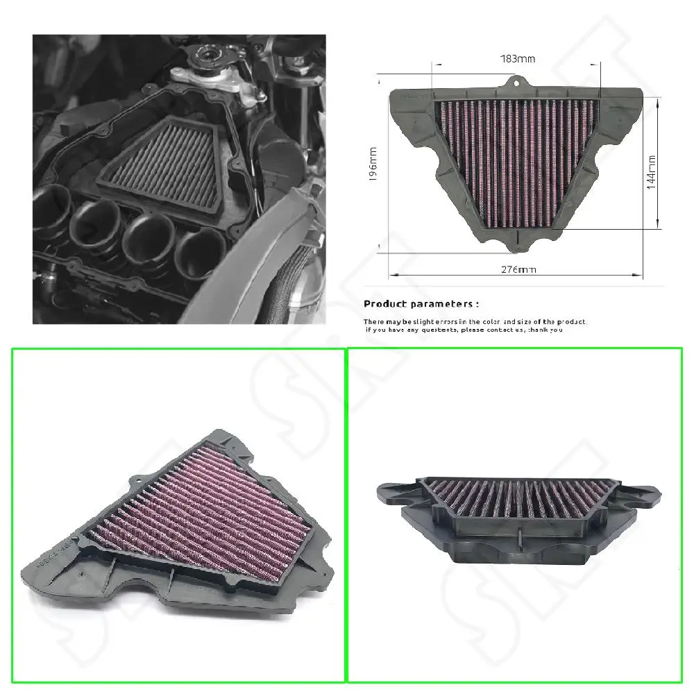 

Fits for Kawasaki Ninja 1000 1000SX Z1000SX Z1000R ABS Motorcycle AirFilter Cleaner Engine Intake Filter Replacement Element