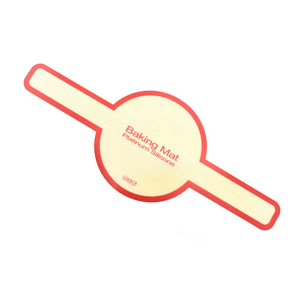 

1Pcs Flexible Tough Silicone Baking Mat with Ergonomic Side Handles for Easy Oven Transfer Non-Stick Dough Rolling Pastry Mat