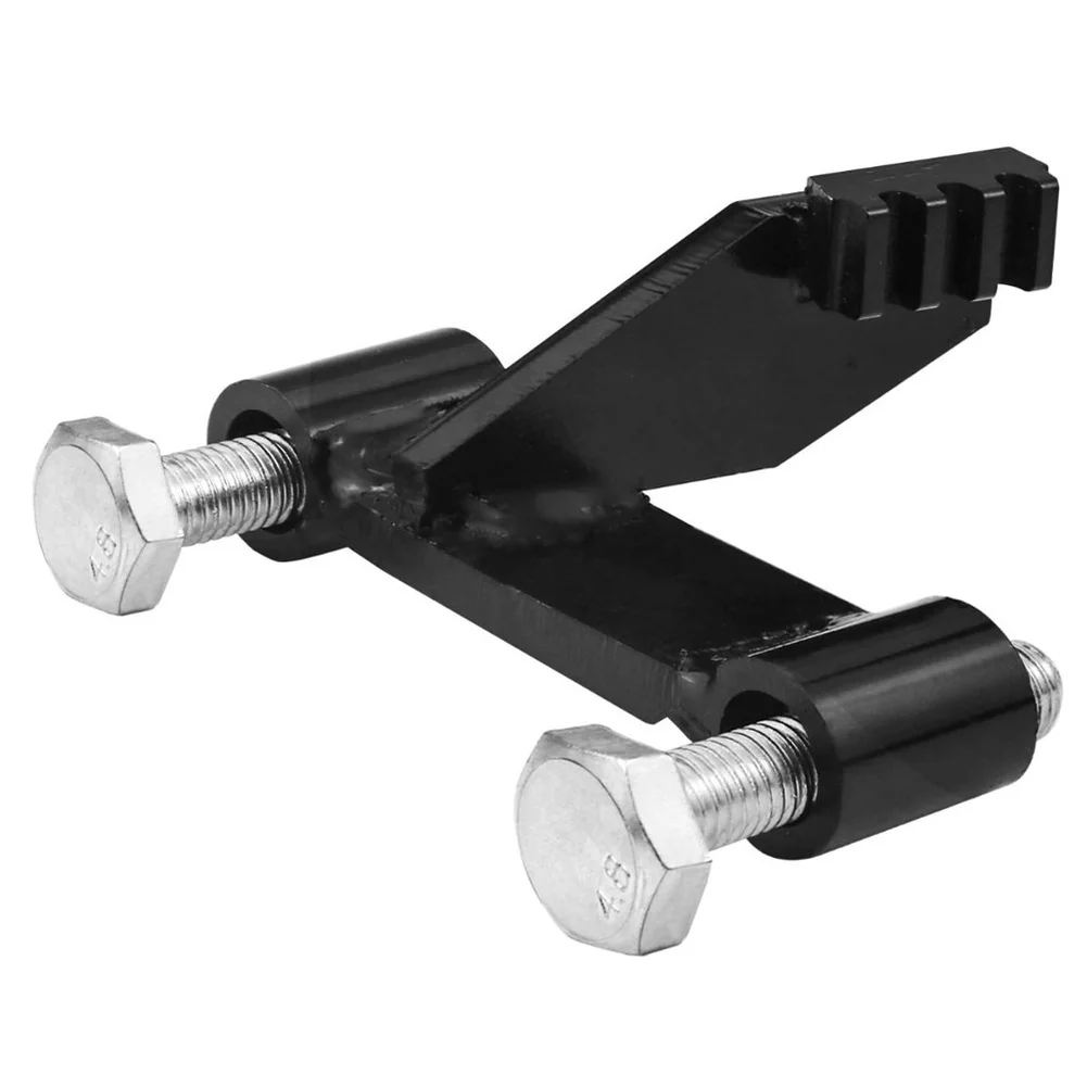 For Harmonic Balancer Adjustments Black Flywheel Locking Tool Harmonic Balancer Tool Rear-wheel Drive Compatible Black Finish