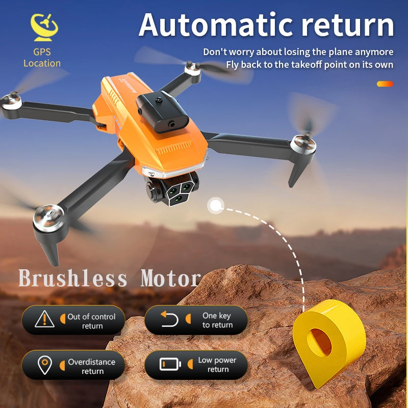 Grensoverschrijdende Borstelloze H926 Drone Optische Stroming Positionering High-Definition Luchtfotografie Opvouwbaar Quadcopter Afstandsbediening Vliegtuig Speelgoed