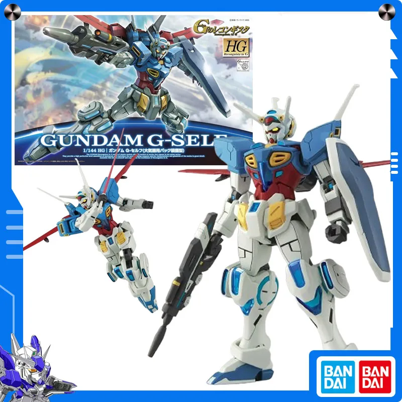

Оригинальная аниме-фигурка Bandai Gundam Reconguista in G 1/144 HG Gundam G-Self, сборная модель, коллекционное украшение, праздничный подарок