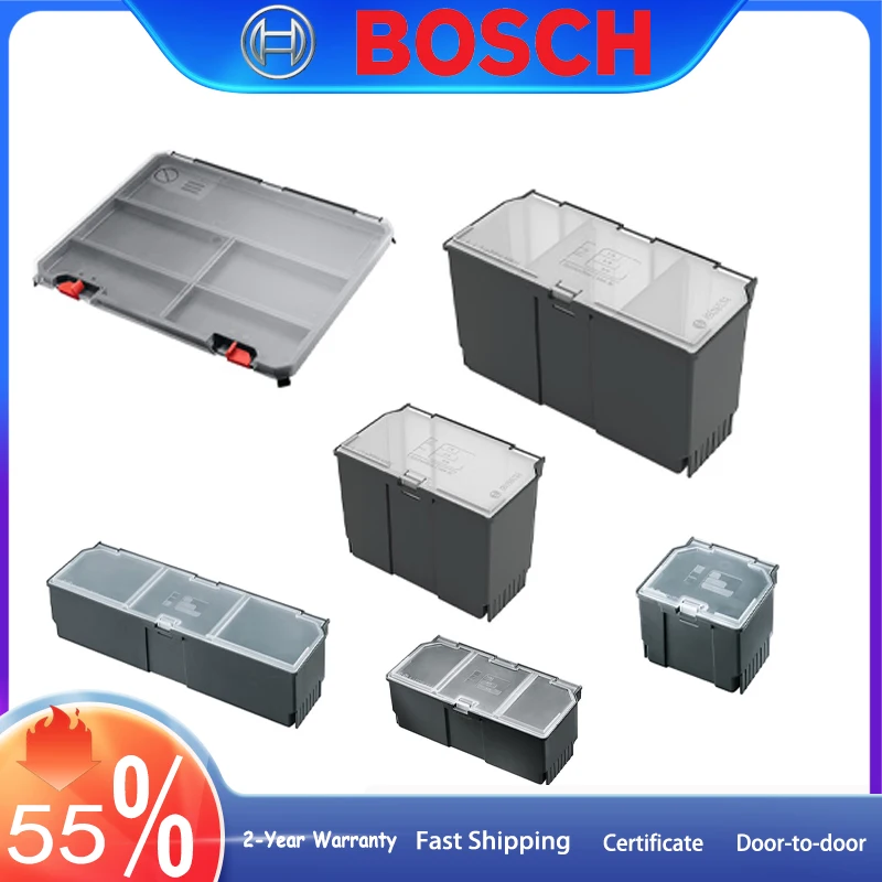 Bosch Independent Attachment Boxes Transparent Small Square Plastic Box Screw/Bagged Food Toolkit Boxes Medicine Storage Box