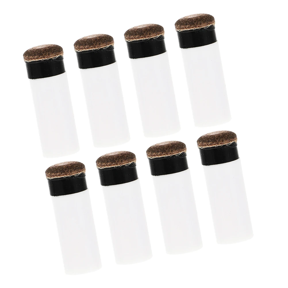 

8 Pcs Billiard Cue Tip Pool Accessories Stick Cues Pick Sticks Tips Replacement Billiards and Equipment