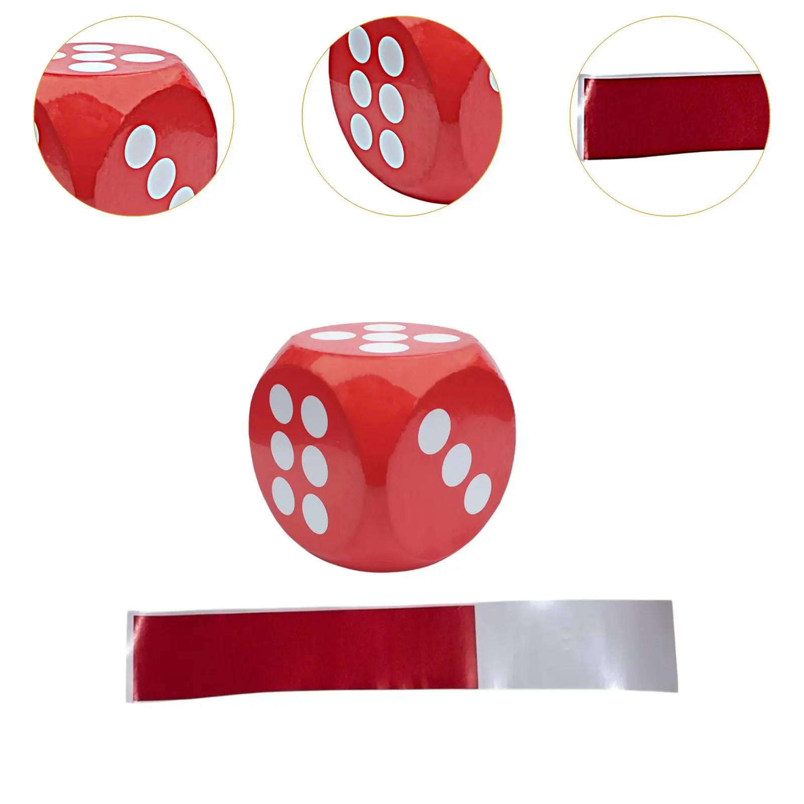 Foam Dice Teaching Aids Develop Intelligence Early Math Skills Stem Learning D6 for Boys and Girls Party Favors Playing Games