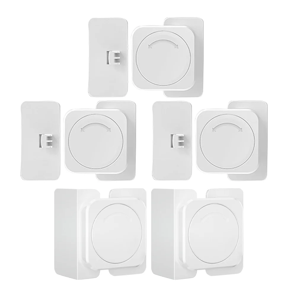 

6 Pieces Child Safety Locks for Cabinets Drawers Fridge Baby Proofing Latches Kitchen Cupboard Lock Adhesive Home Hardware