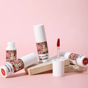 Rose Garden Matte Lip Lip Lama Lip D 'Wasser Nu Lip Lip Gloss Long -Soldat -Tasse Antiadores sexy Frauen Lipgloss Kosmetik 10 neue Lippenverkäufe - №10