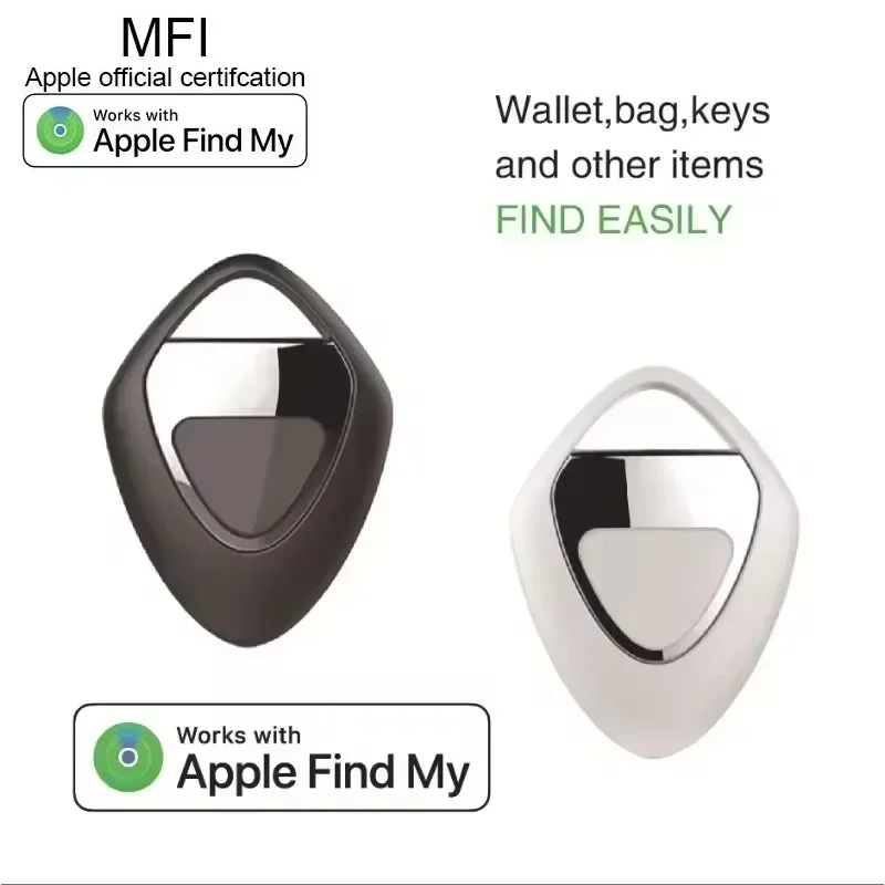 

Tracker Works with Apple Find My App 4-pack Locator and Keys Finder for Lost Keys Bags Wallets Luggage Only for IOS English