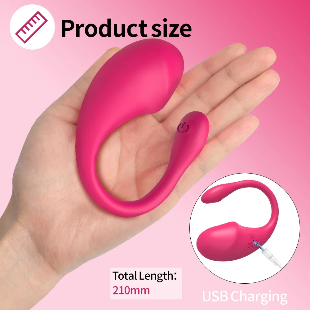 Wireless Bluetooth G Spot Vibrating Vagina Balls USB Charging APP Remote Wearable Vagina Ball Waterproof Female Sex Toys