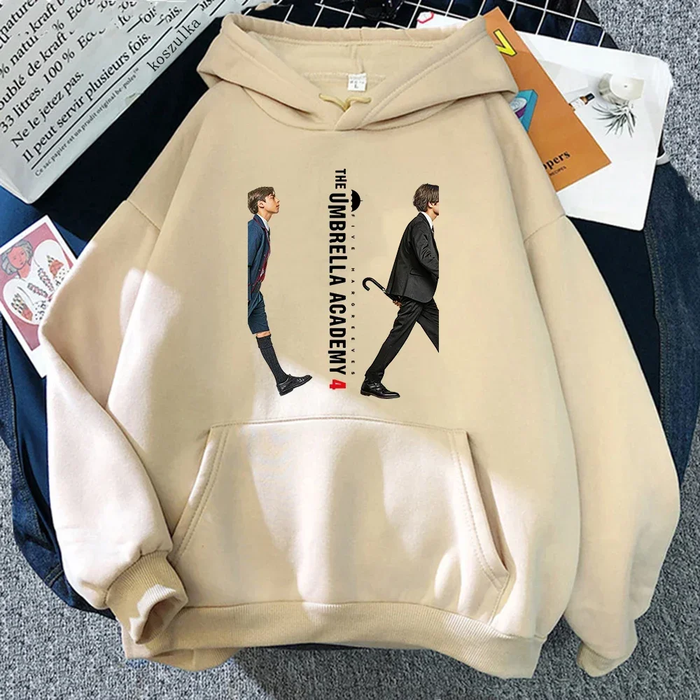 The Umbrella Academy Season 4 Hoodie 2024 Funny Women/men Hoodies Harajuku Aesthetic Unisex Fleece Pullover Sweatshirt Vintage